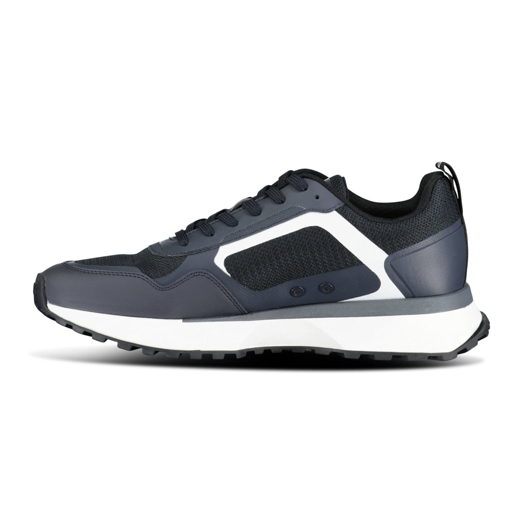 Hugo Boss Boss Logo 'Jonah' Trainers Navy Blue