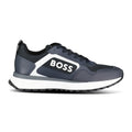 Hugo Boss Boss Logo 'Jonah' Trainers Navy Blue