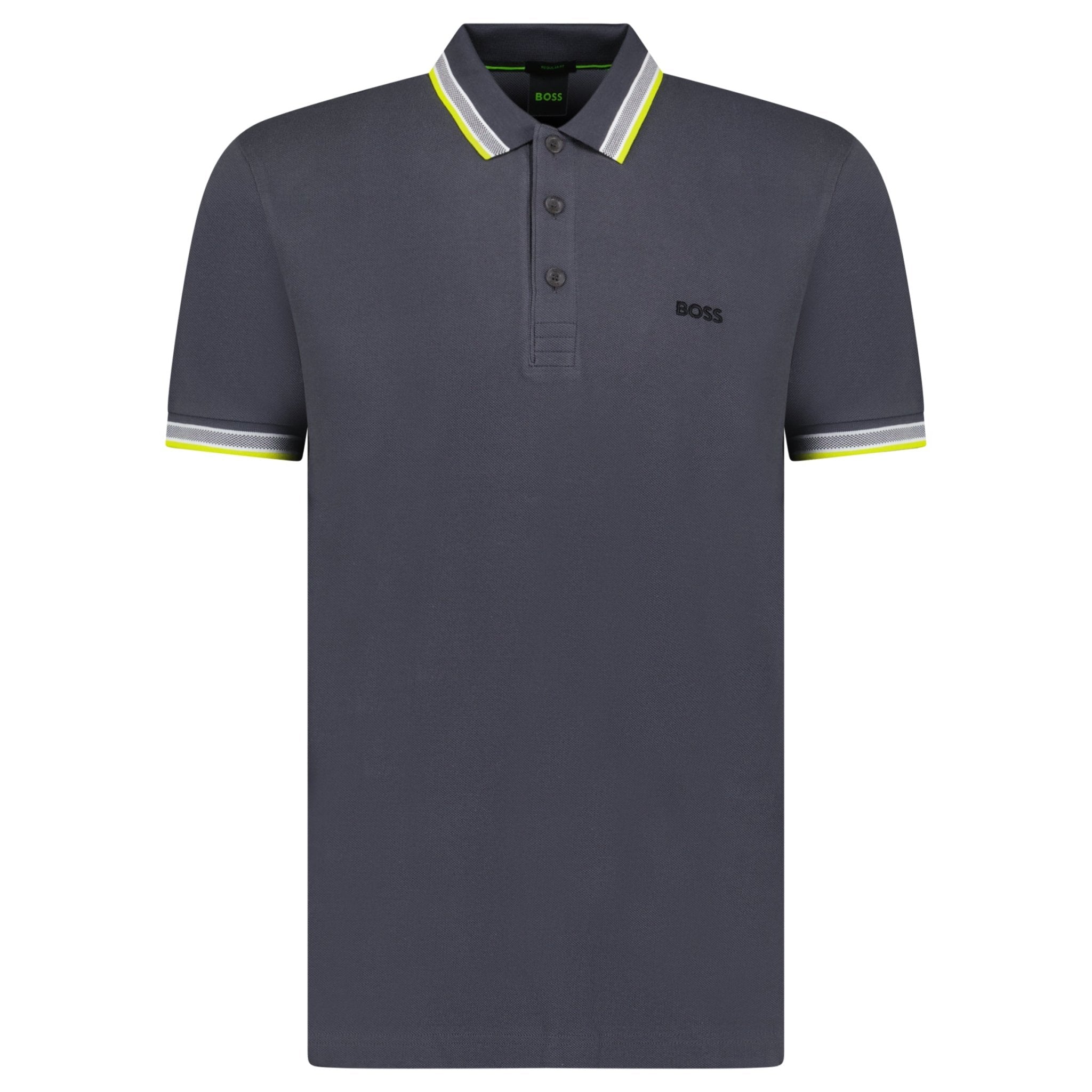 Hugo Boss Paddy Polo Shirt Dark Grey