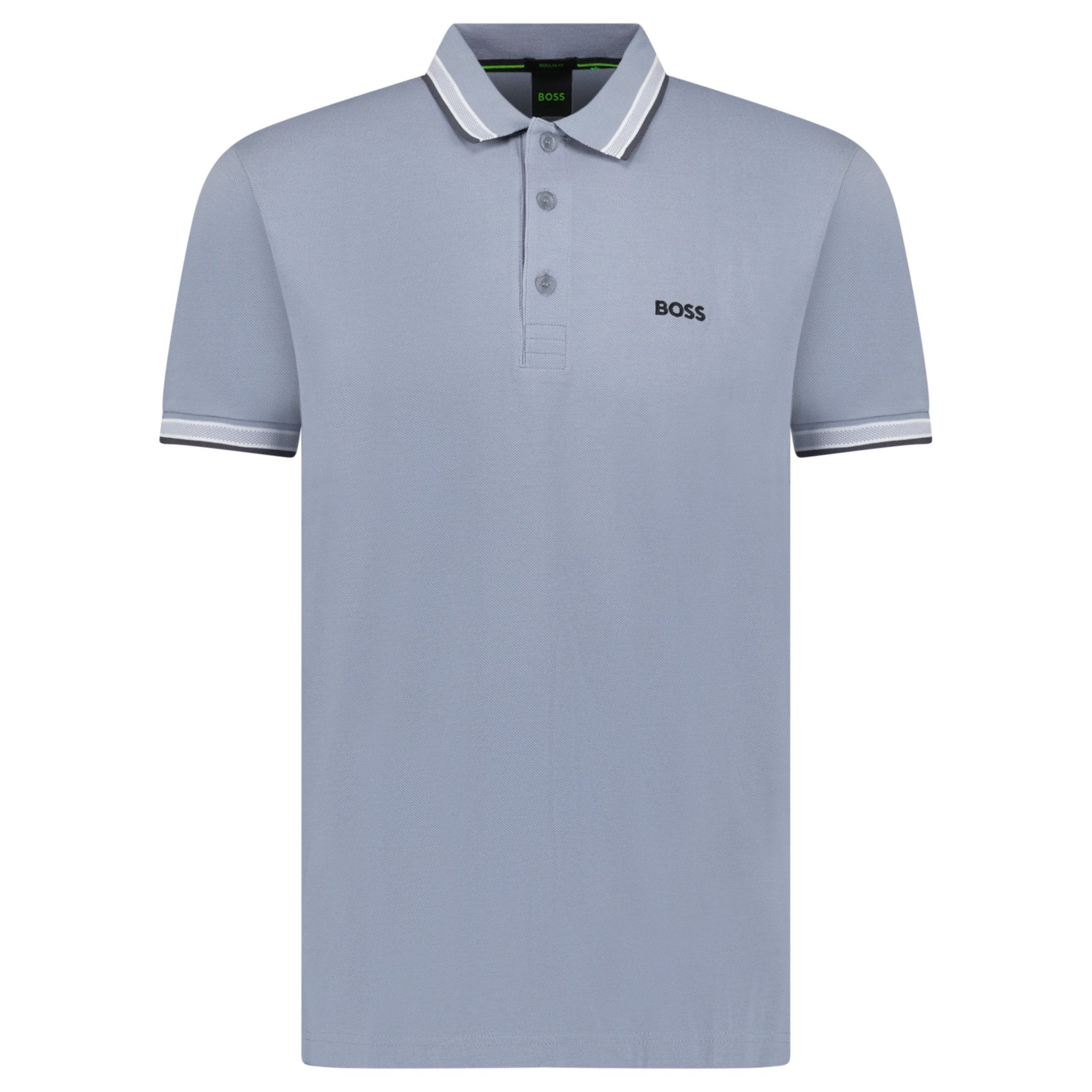 Hugo Boss Paddy Polo Shirt Grey