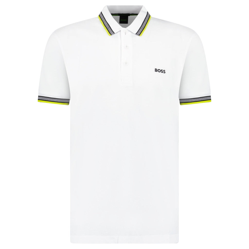 Hugo Boss Paddy Polo Shirt White