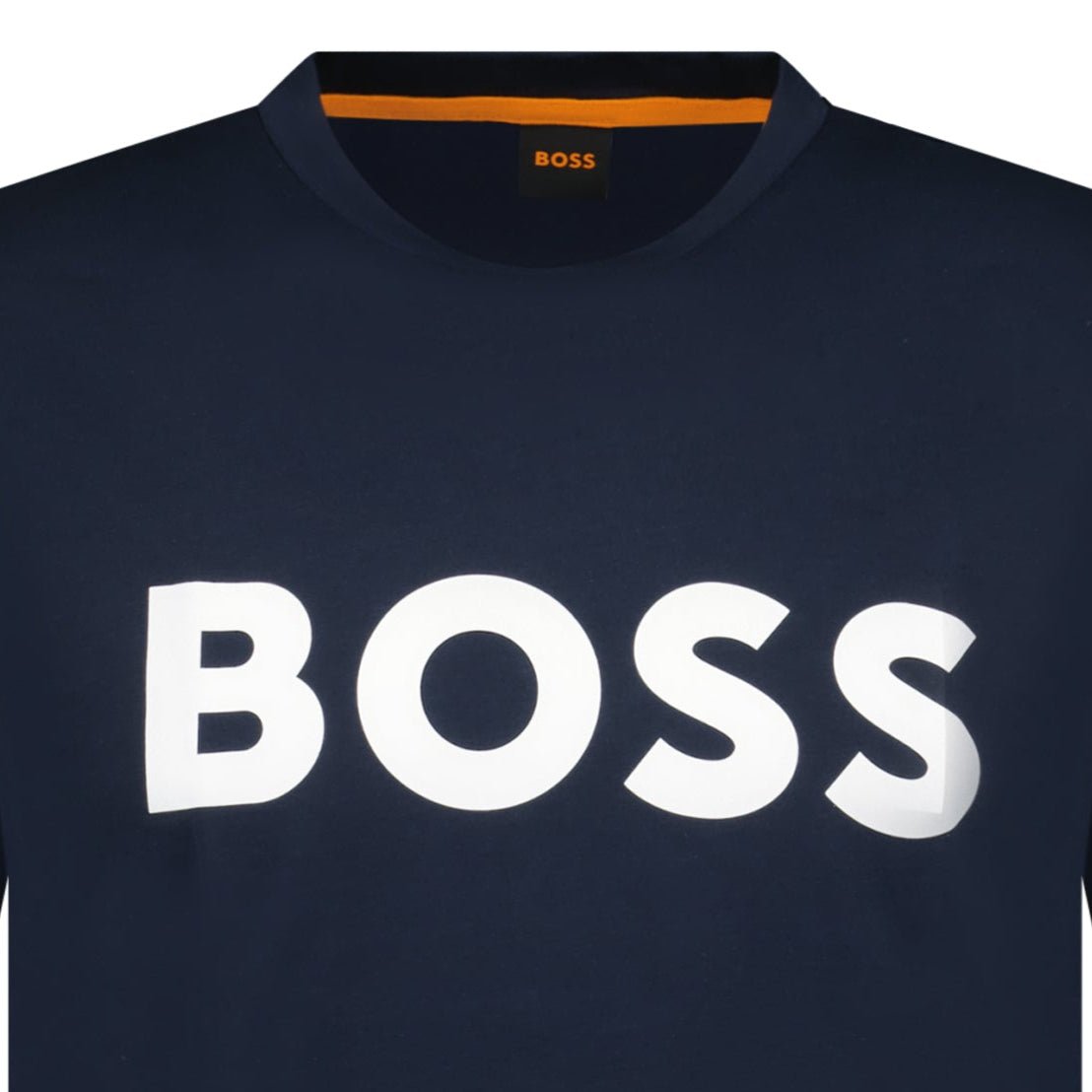 Hugo Boss Thinking 1 Logo T-Shirt in Dark Navy