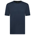 Hugo Boss Linen Tiburt T-Shirt Navy