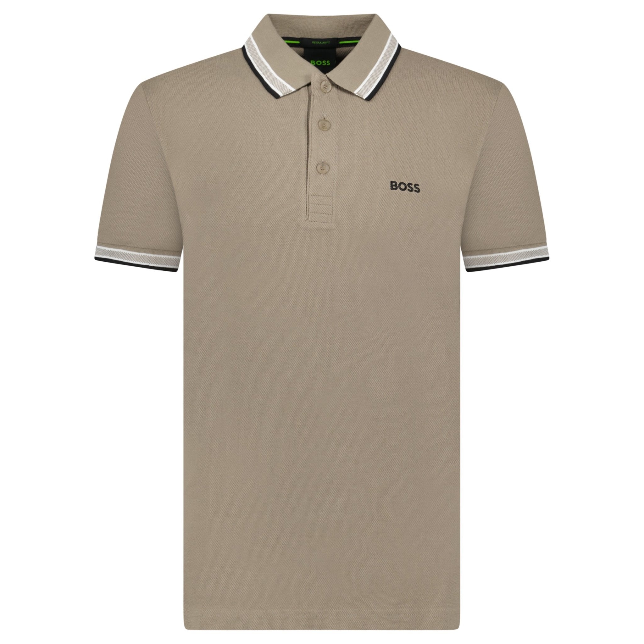 Hugo Boss Paddy Polo Shirt Brown