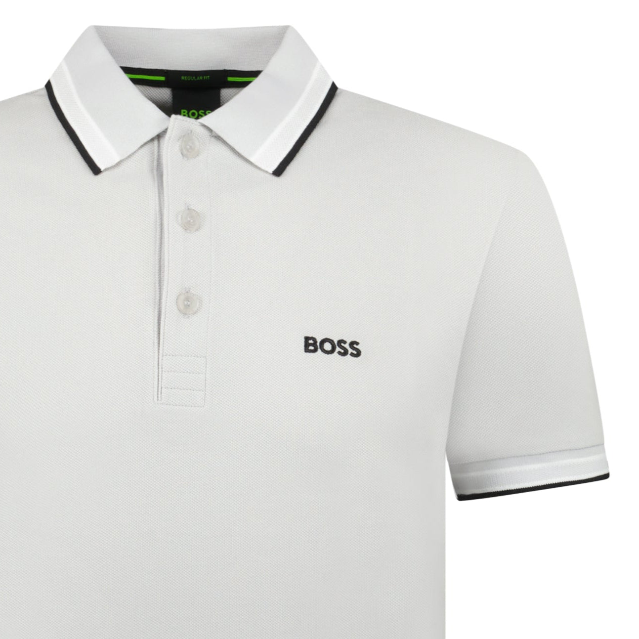 Hugo Boss Paddy Polo Shirt Light Grey