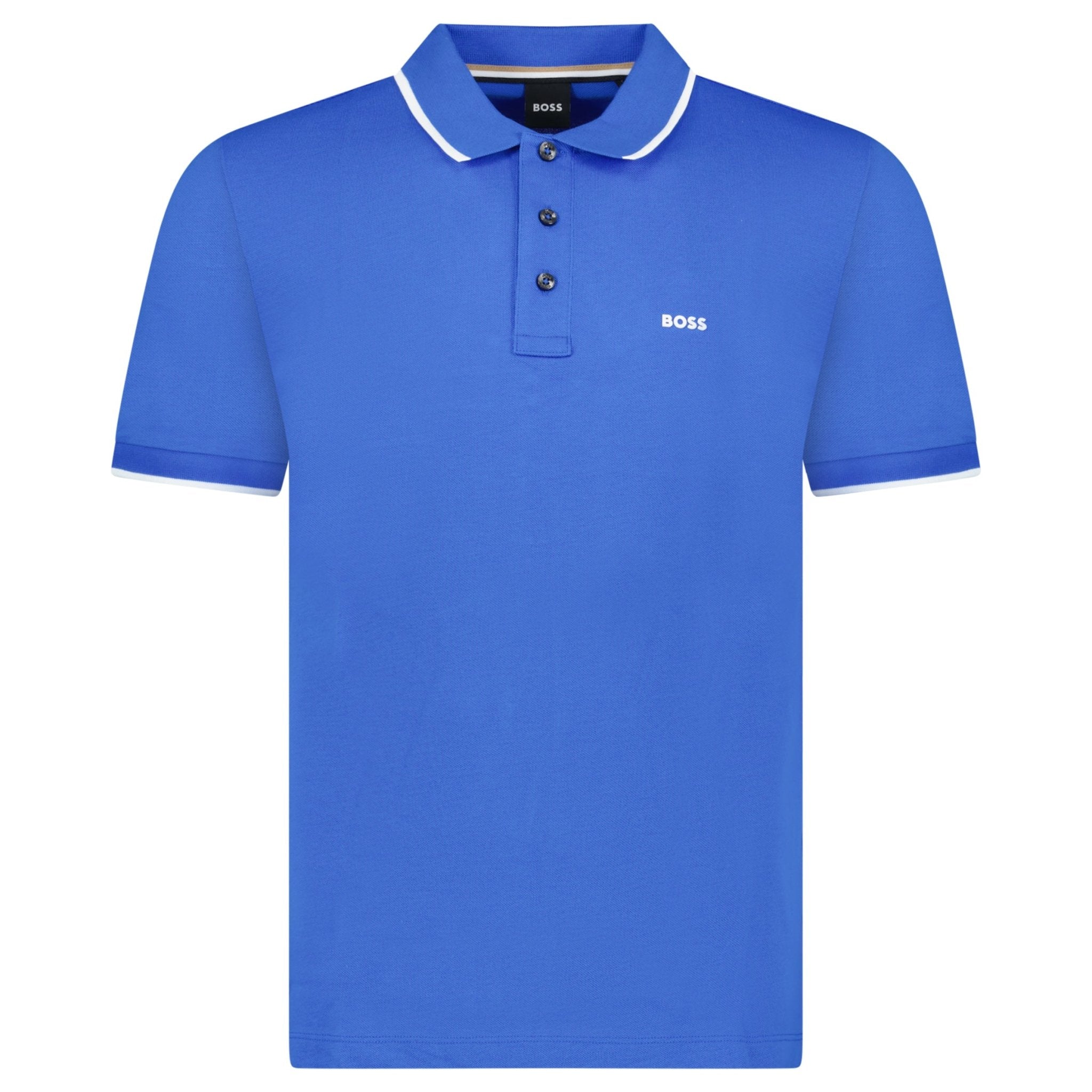 Hugo Boss Parley 190 Polo Shirt Royal Blue