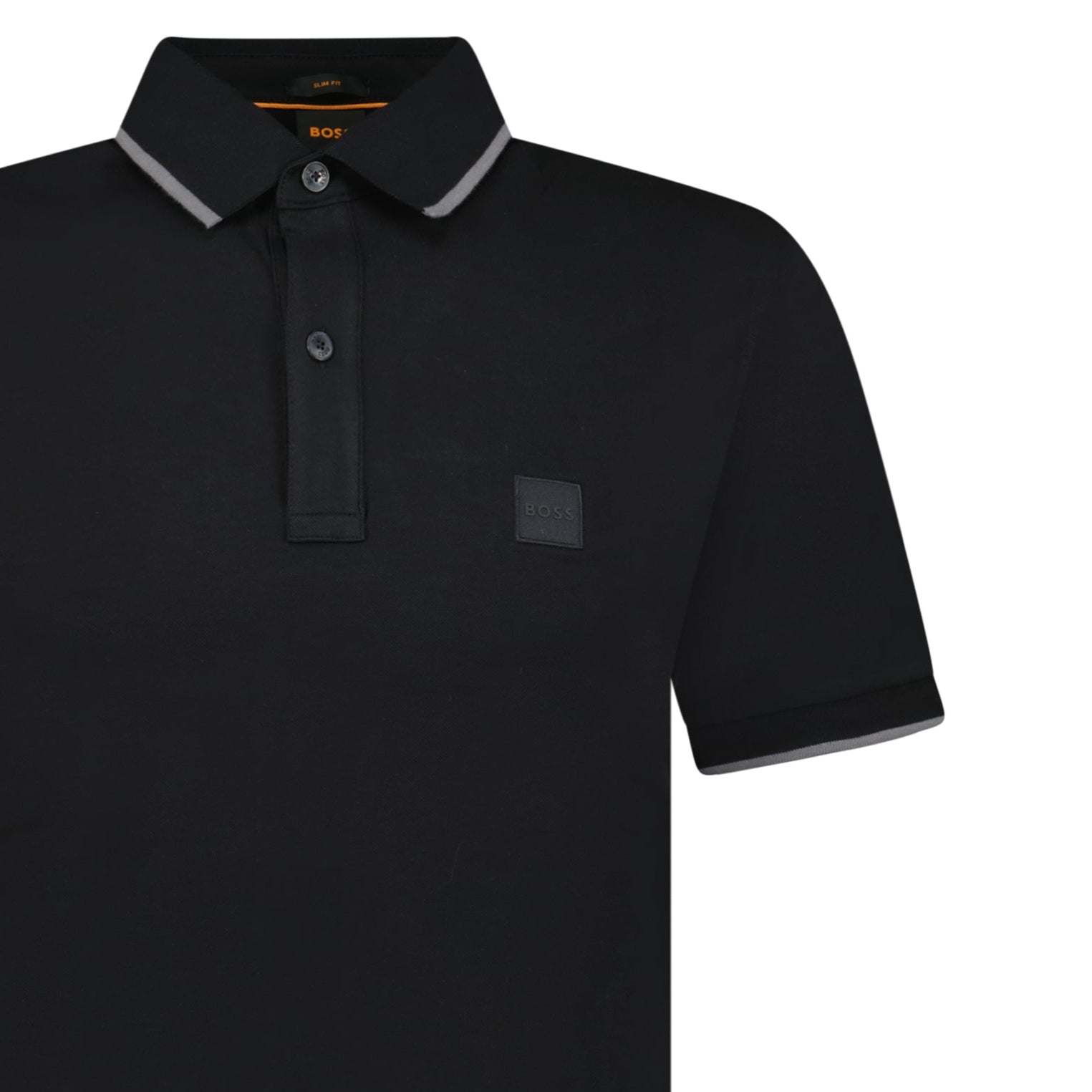 Hugo Boss Passertip Polo T-Shirt in Black