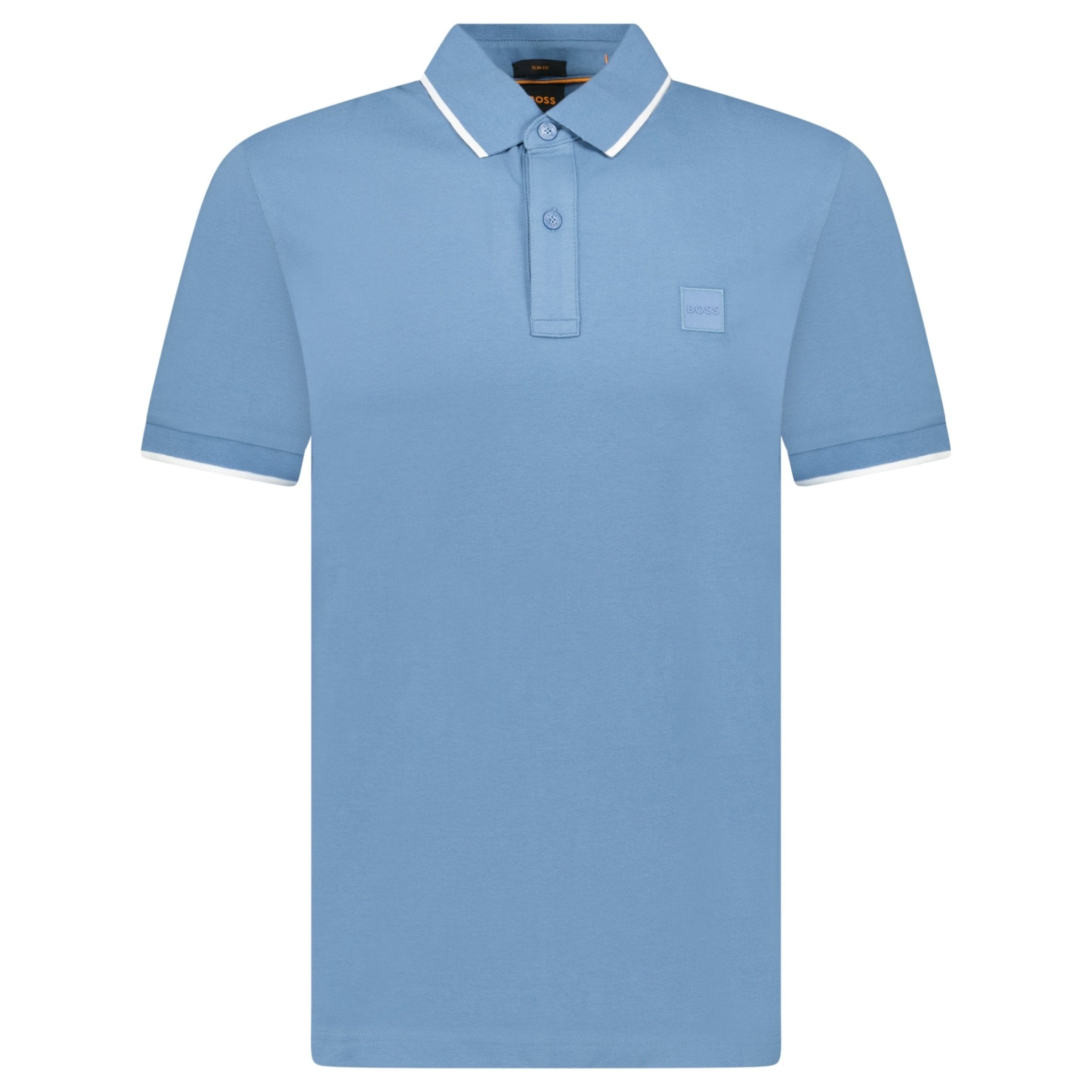 Hugo Boss Passertip Polo T-Shirt in Blue