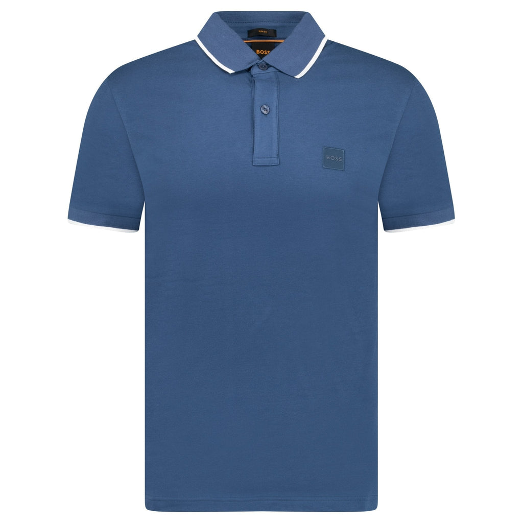Hugo Boss Passertip Polo T-Shirt in Dark Blue