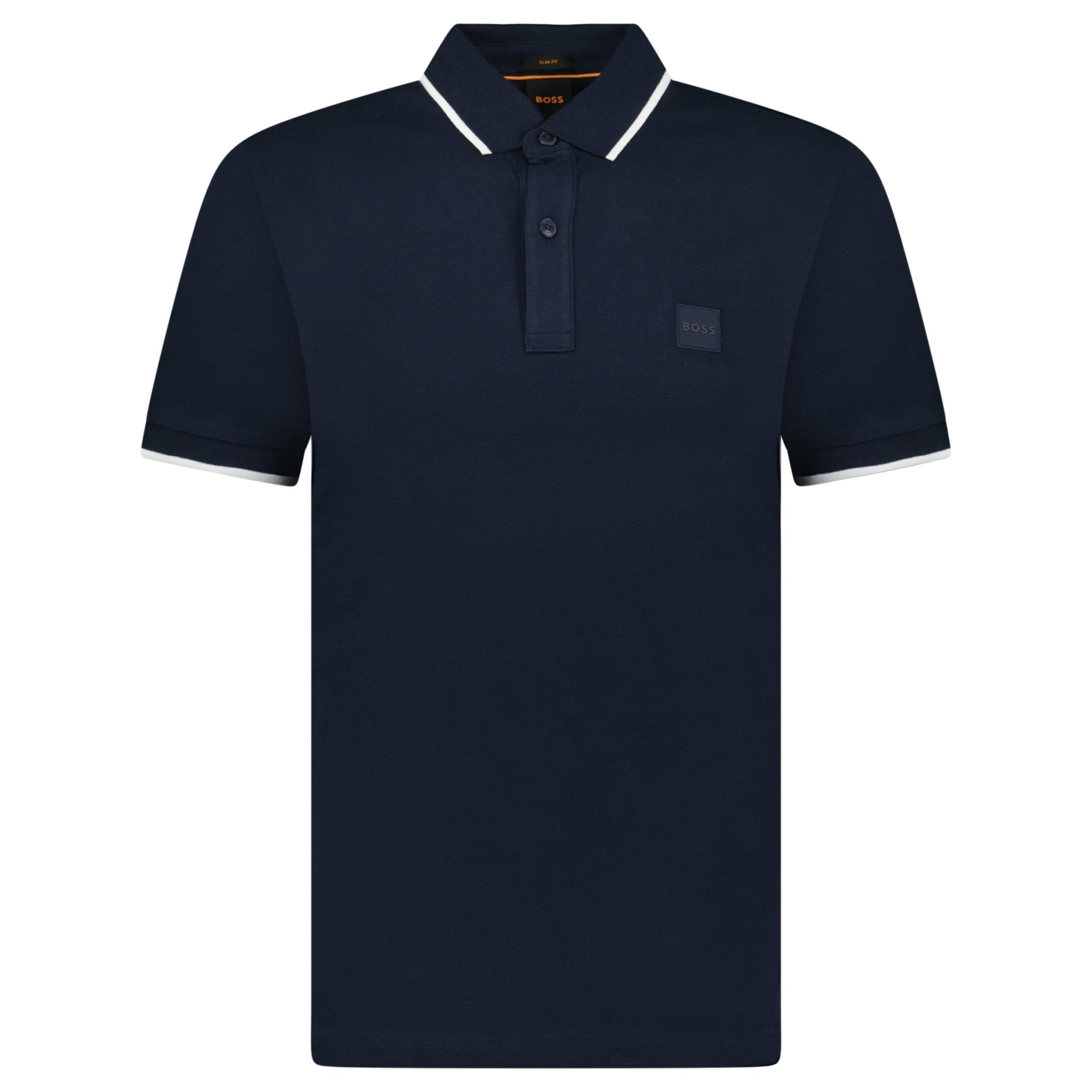 Hugo Boss Passertip Polo T-Shirt in Navy