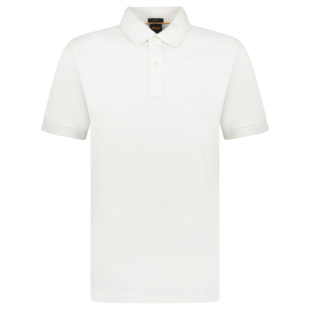 Hugo Boss Passertip Polo T-Shirt in White