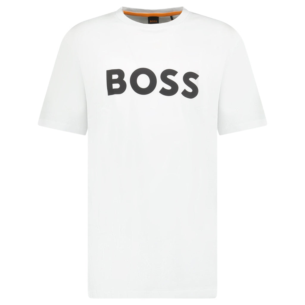 Hugo Boss Thinking 1 Logo T-Shirt in White