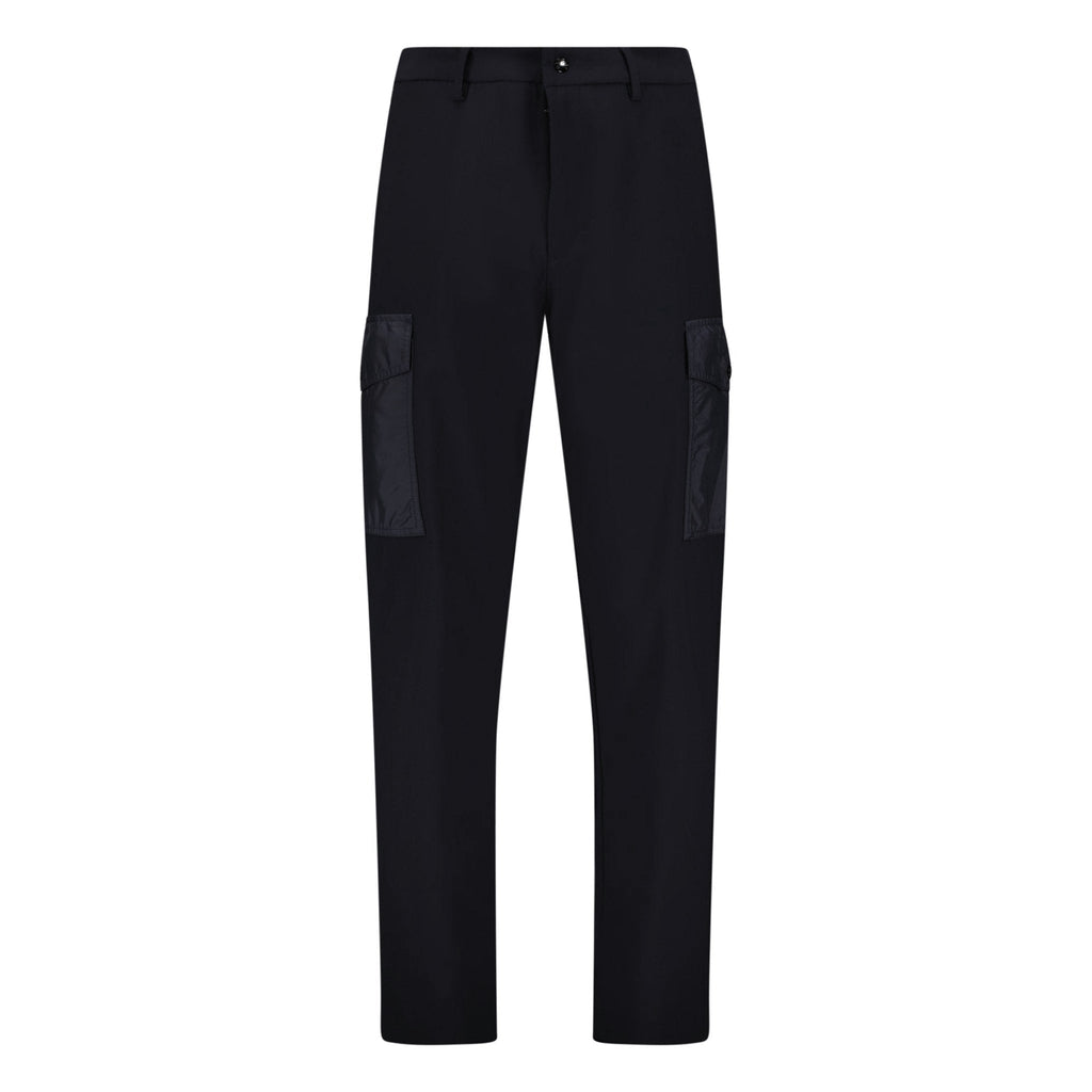 Moncler Belt Buckled Track Pants Black