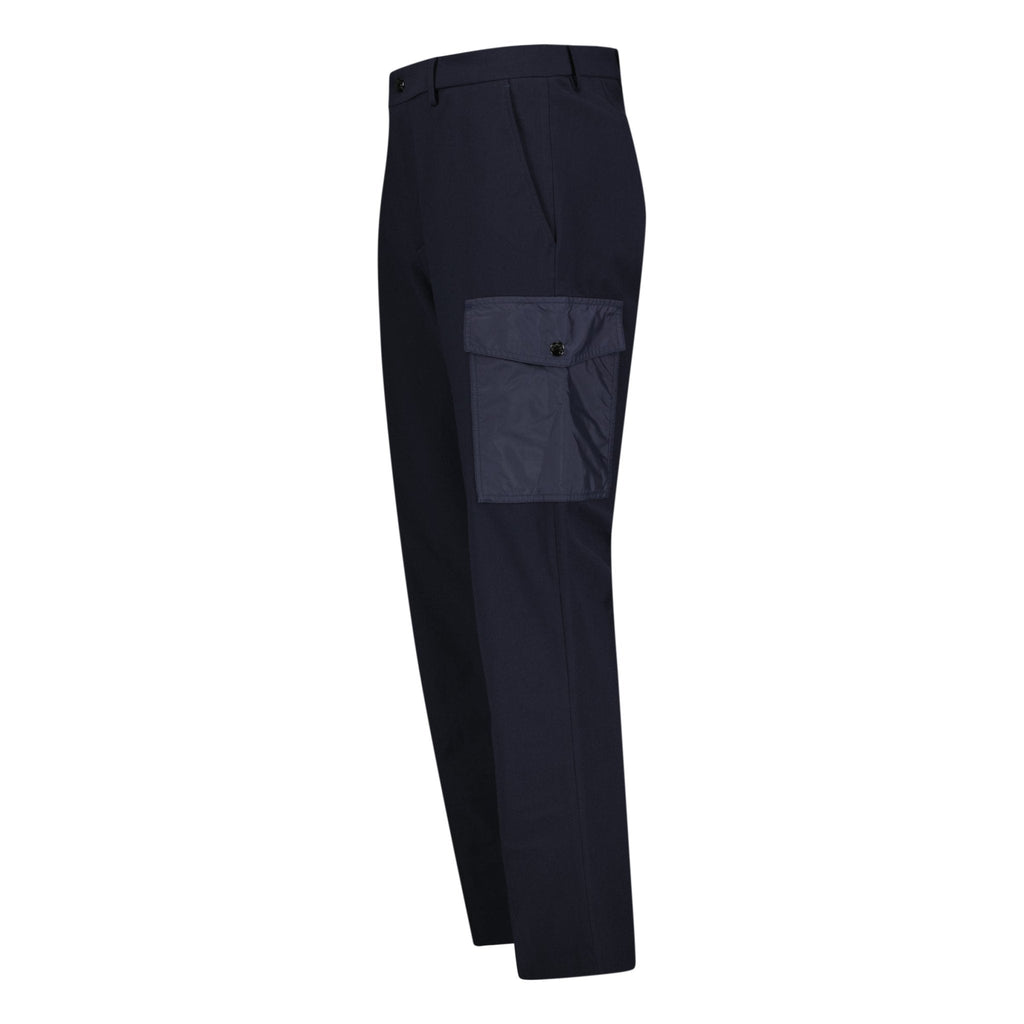 Moncler Belt Buckled Track Pants Navy