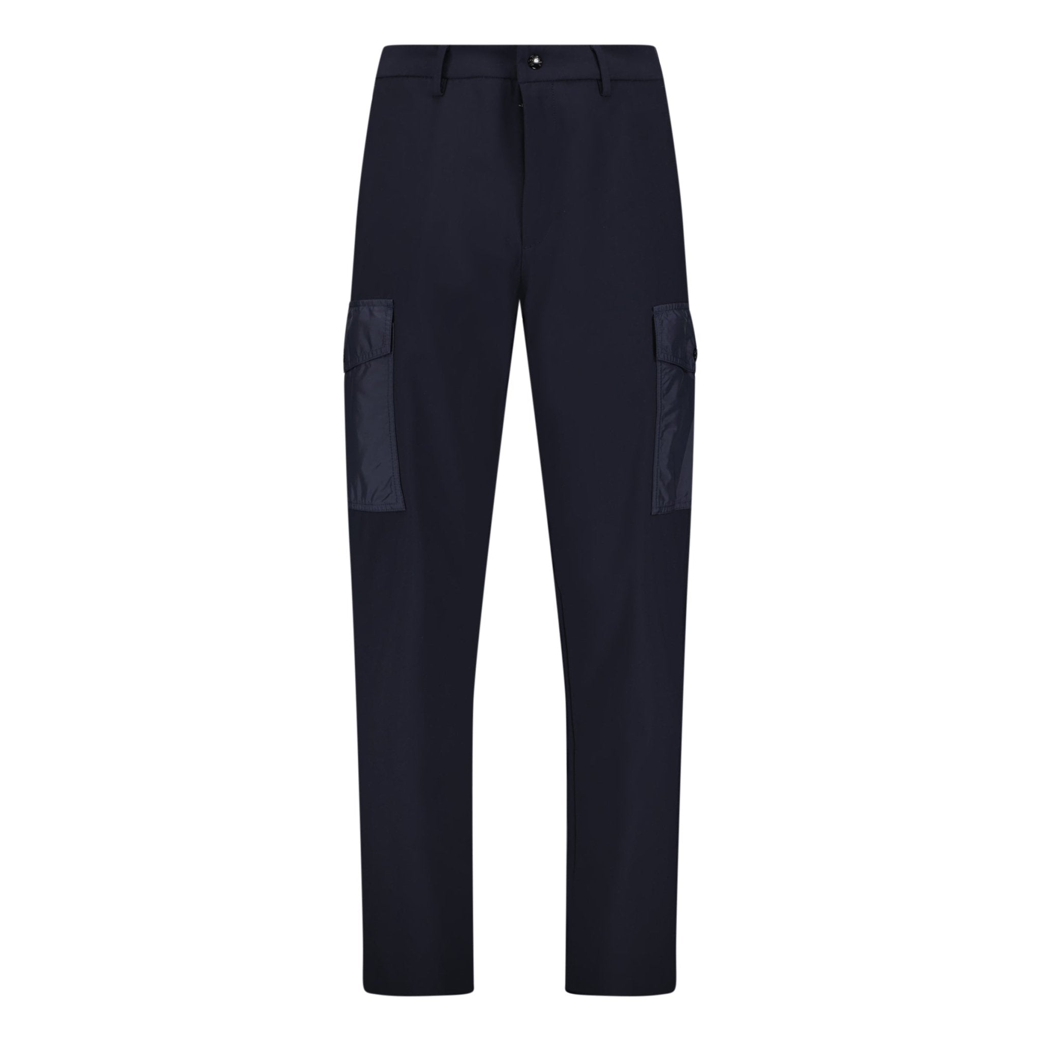 Moncler Belt Buckled Track Pants Navy