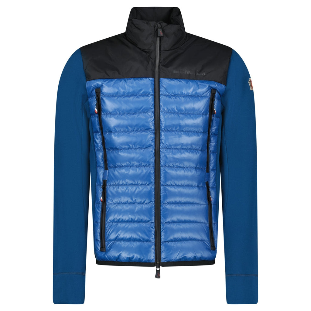 Moncler Grenoble Hybrid Ski Jacket in Blue/Black