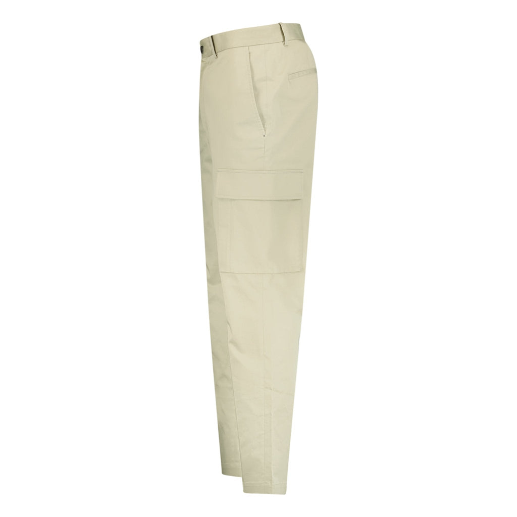 Moncler Logo Cargo Trousers Beige