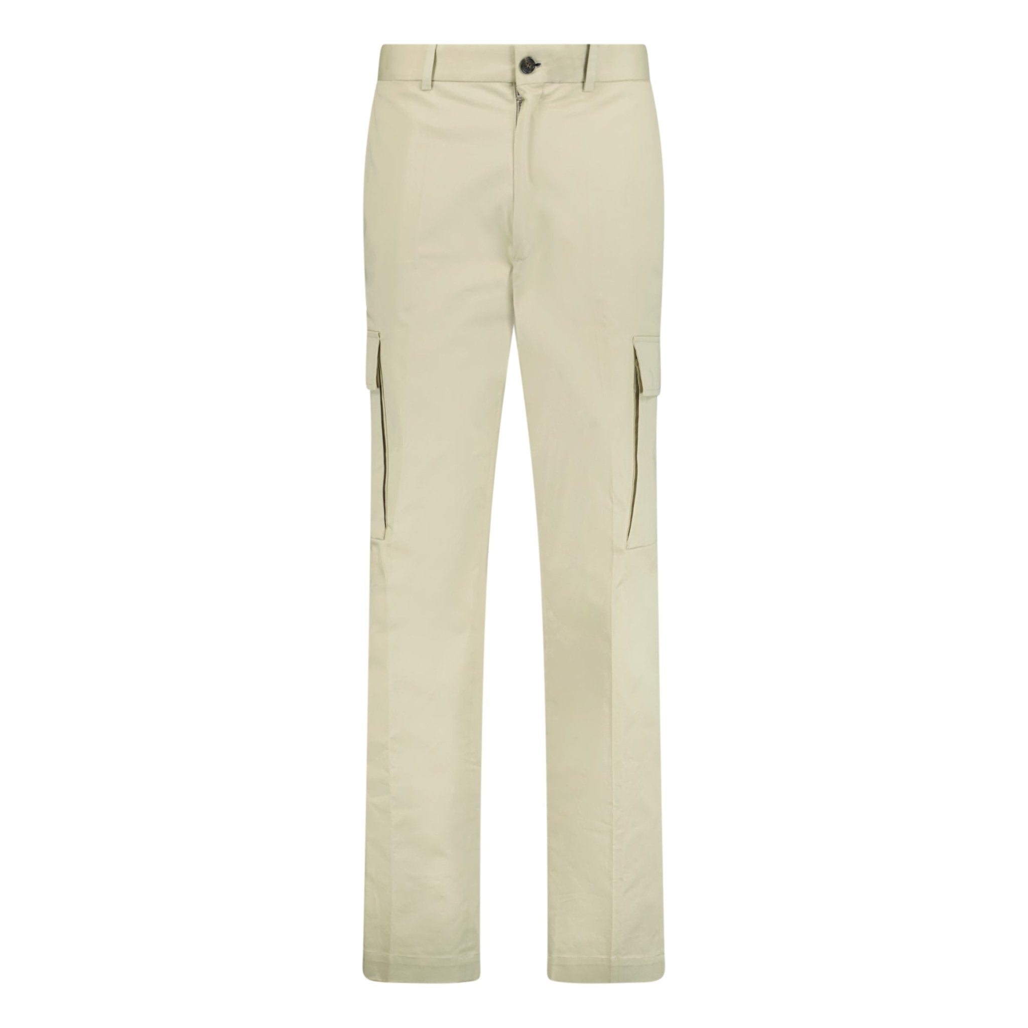 Moncler Logo Cargo Trousers Beige