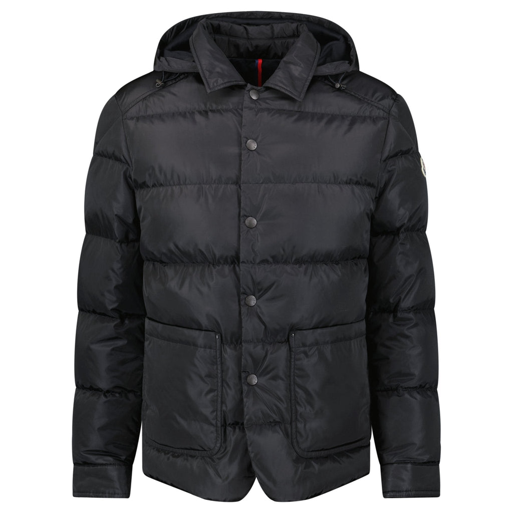 Moncler 'Ciareido' Detachable Hood Jacket Black