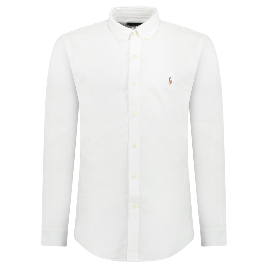 Polo Ralph Lauren Custom Fit Oxford Shirt White