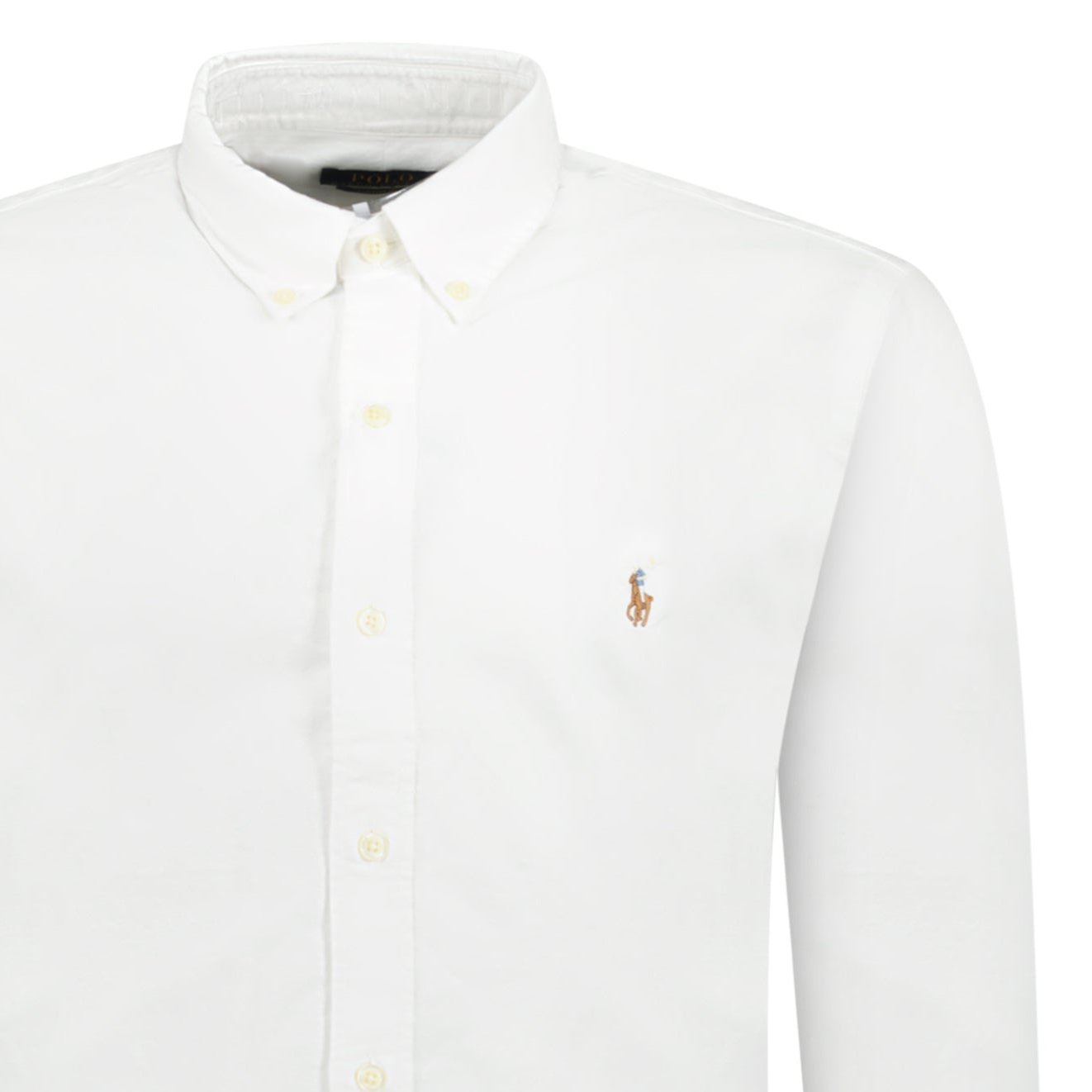 Polo Ralph Lauren Custom Fit Oxford Shirt White