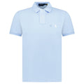 Polo Ralph Lauren Mesh Slim Fit Polo Shirt in Office Blue.