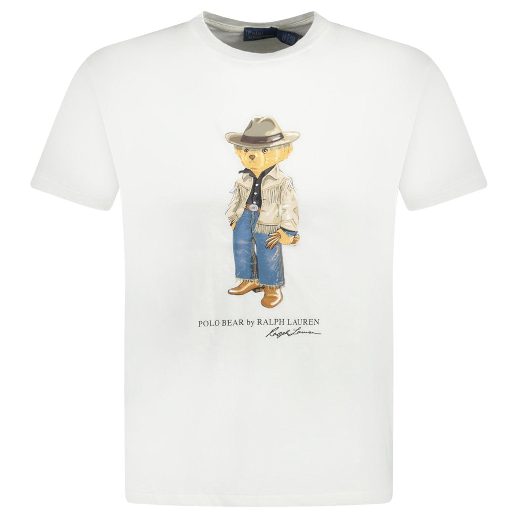 Polo Ralph Lauren Polo Bear Cotton Jersey T-Shirt White