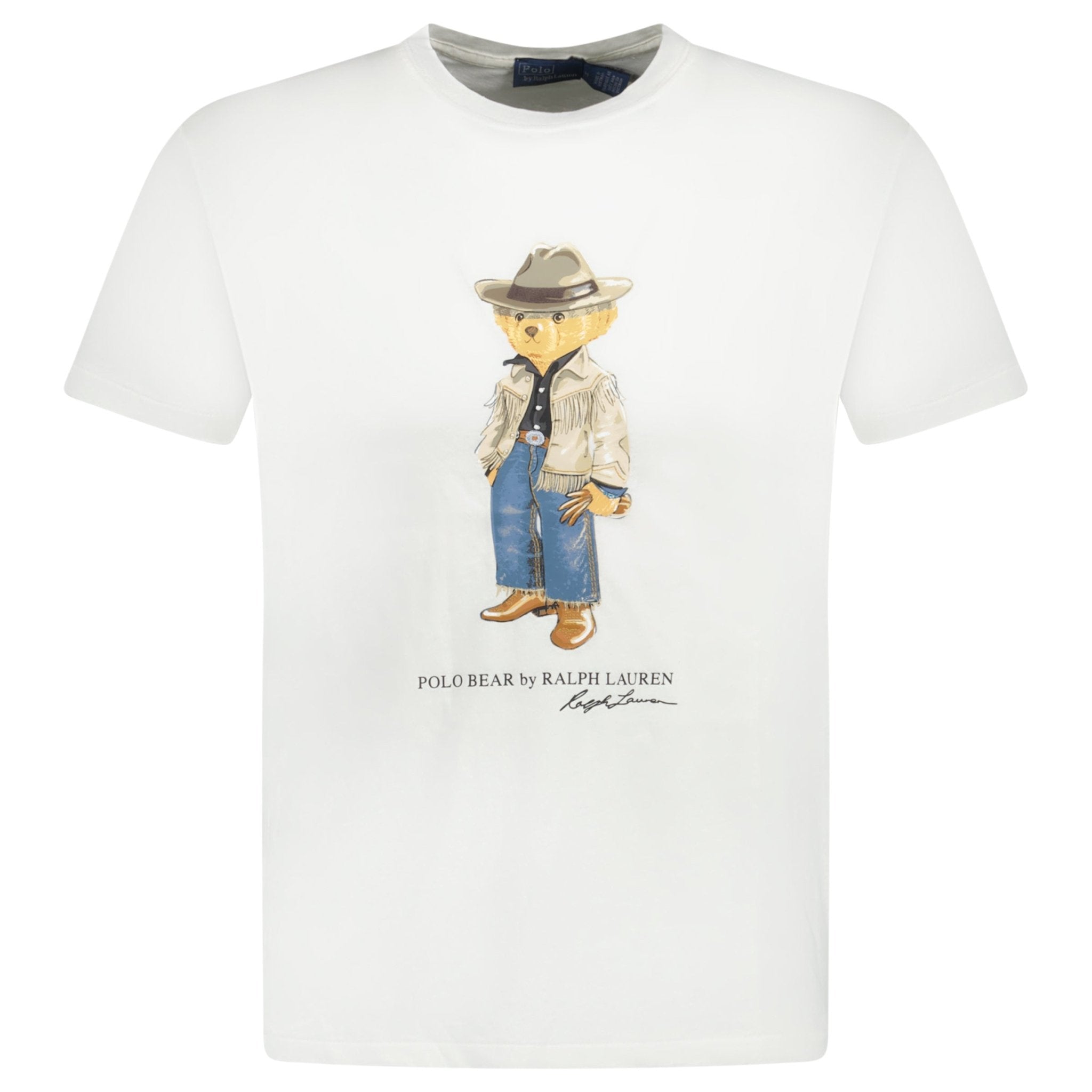 Polo Ralph Lauren Polo Bear Cotton Jersey T-Shirt White