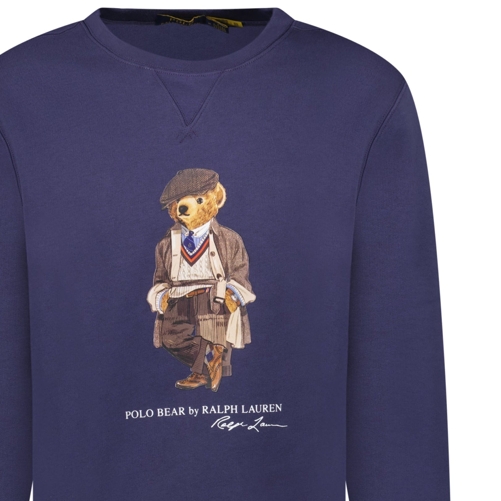 Polo Ralph Lauren Bear Crew Sweatshirt in Navy