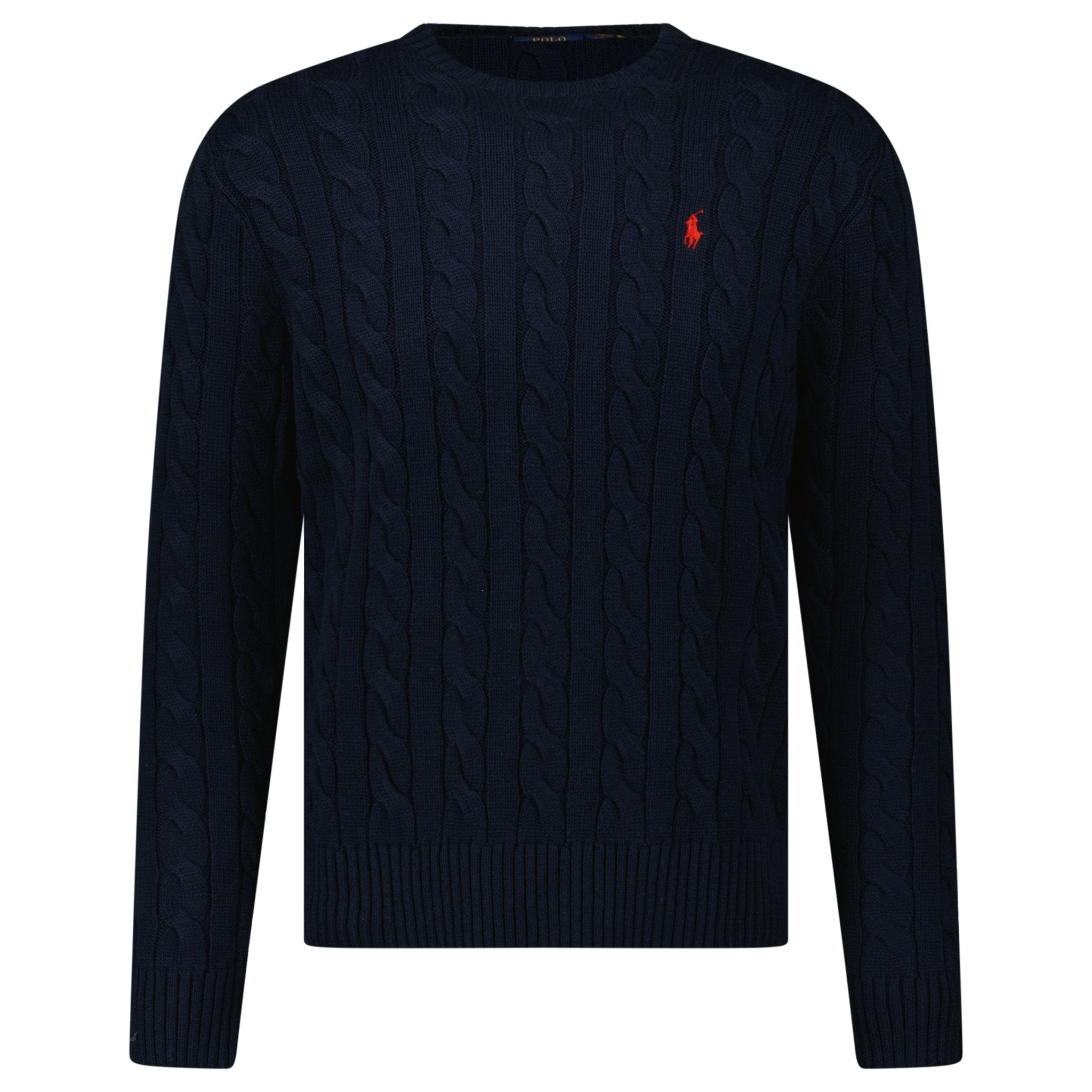 Polo Ralph Lauren Cable Knit Sweater in Navy