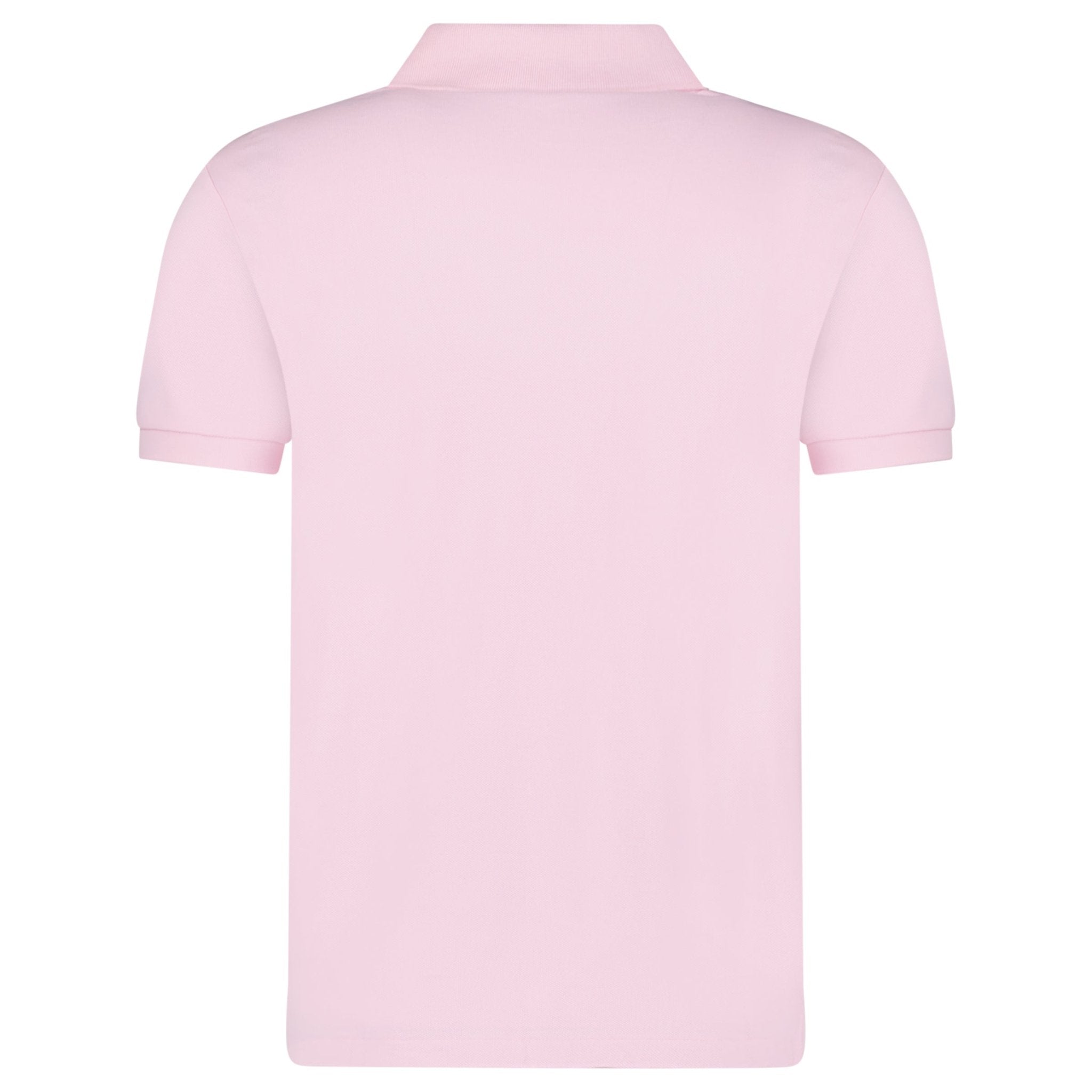 Polo Ralph Lauren Cotton Custom Slim Fit Polo Shirt in Pink