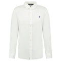 Polo Ralph Lauren Custom Fit Linen Shirt in Ceramic White