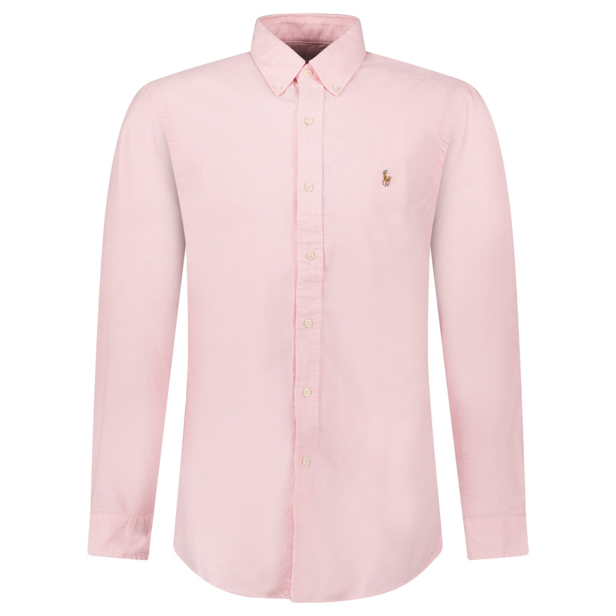 Polo Ralph Lauren Custom Fit Oxford Shirt in Pink