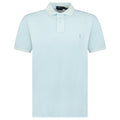 Polo Ralph Lauren Custom Slim Fit Mesh Polo Shirt in Sky