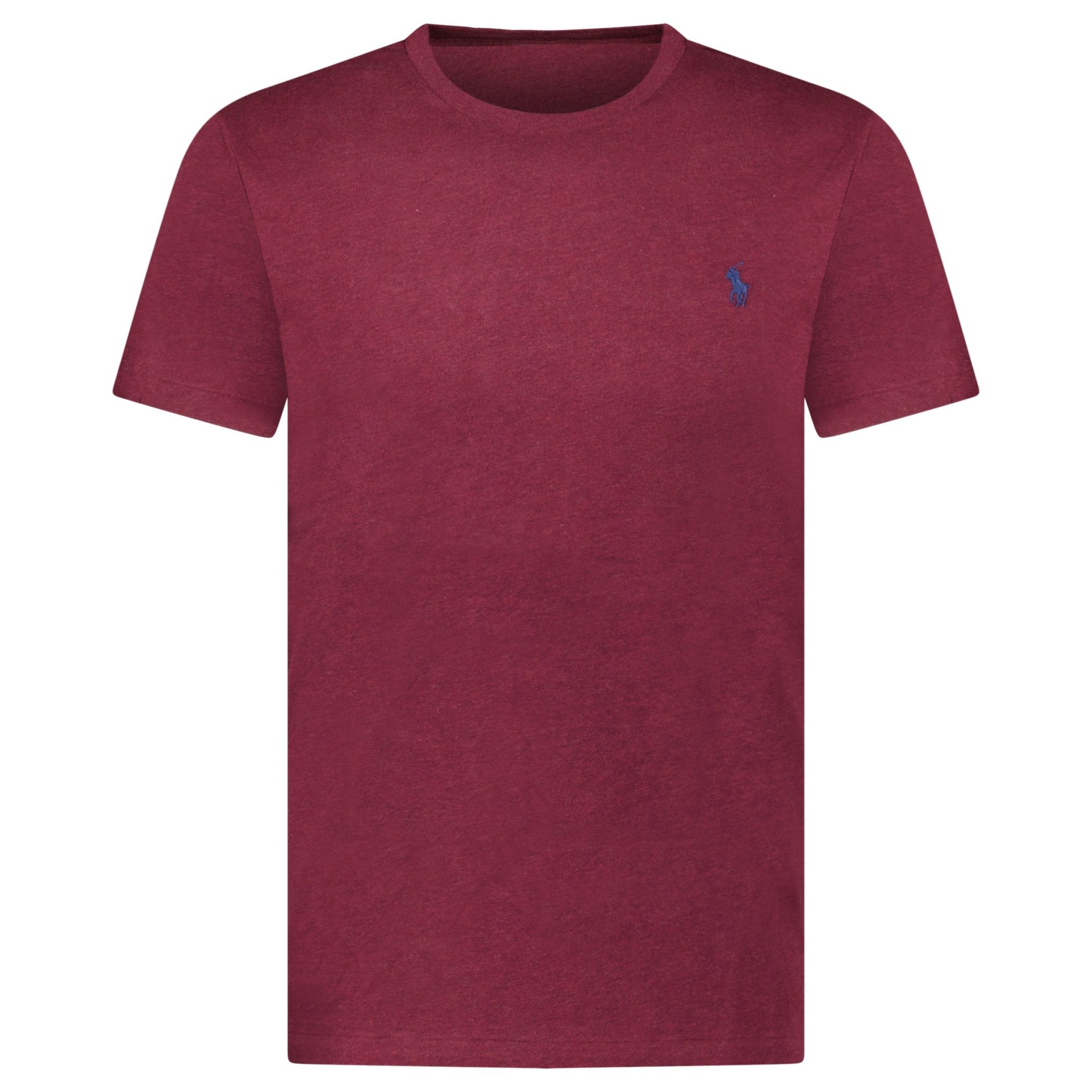 Polo Ralph Lauren Custom Slim Fit T-Shirt in Burgundy