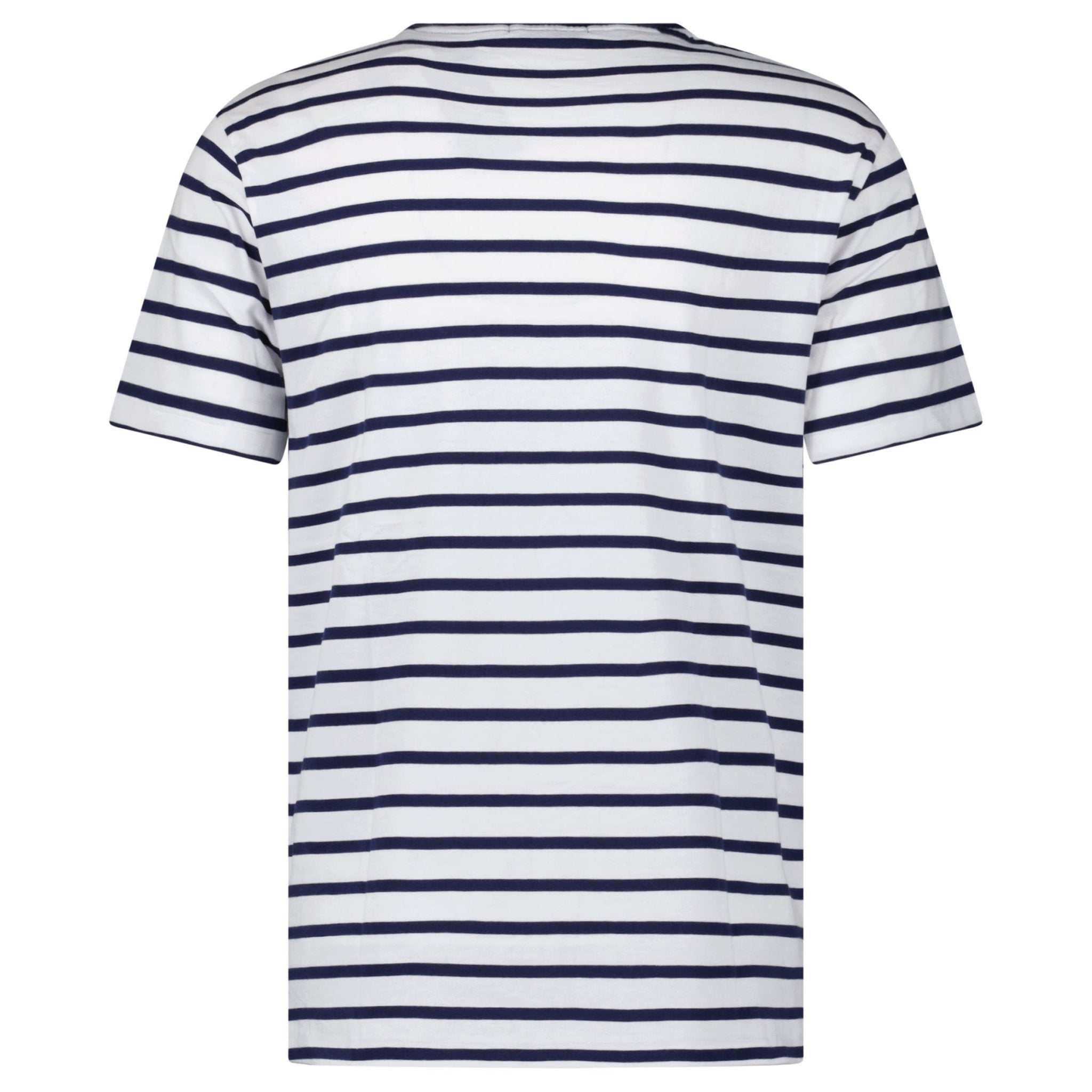 Polo Ralph Lauren Custom Slim Fit T-Shirt in Navy/White