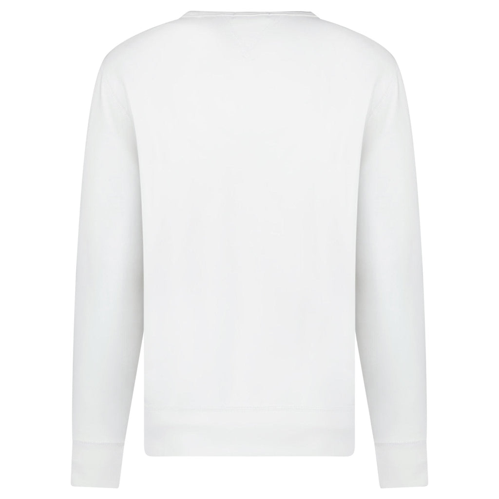 Polo Ralph Lauren Fleece Crew Sweatshirt in White