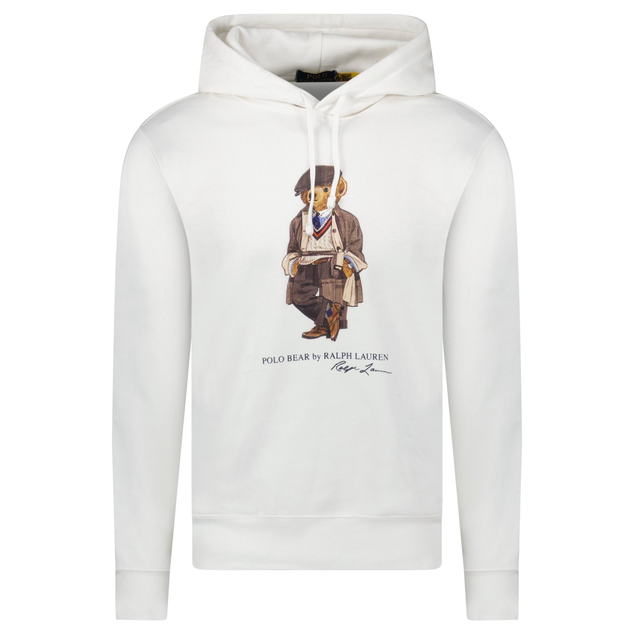 Polo Ralph Lauren Polo Bear Fleece Hoodie in White