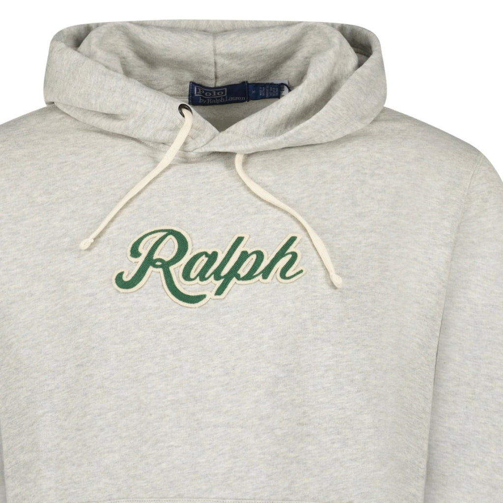 Polo Ralph Lauren 'Ralph' Large Logo Hoodie Grey Heather