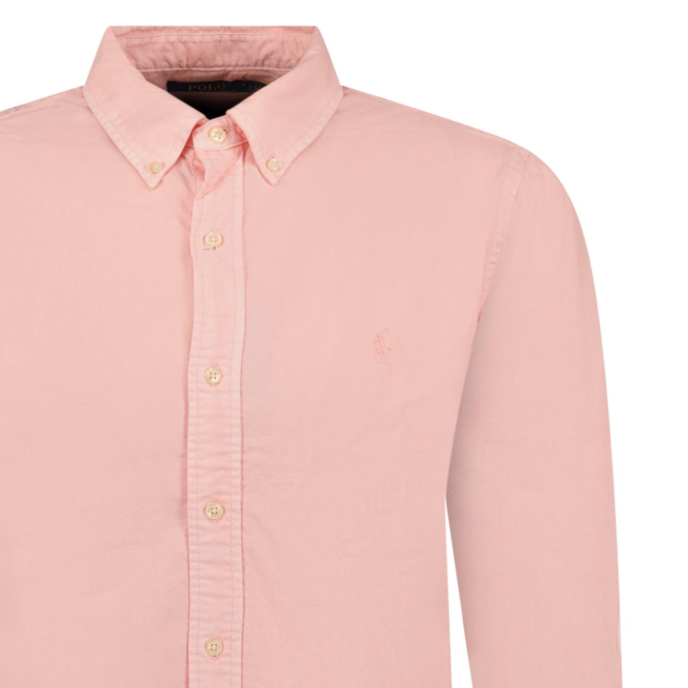 Polo Ralph Lauren Custom Fit Long Sleeve Sport Shirt in Rose