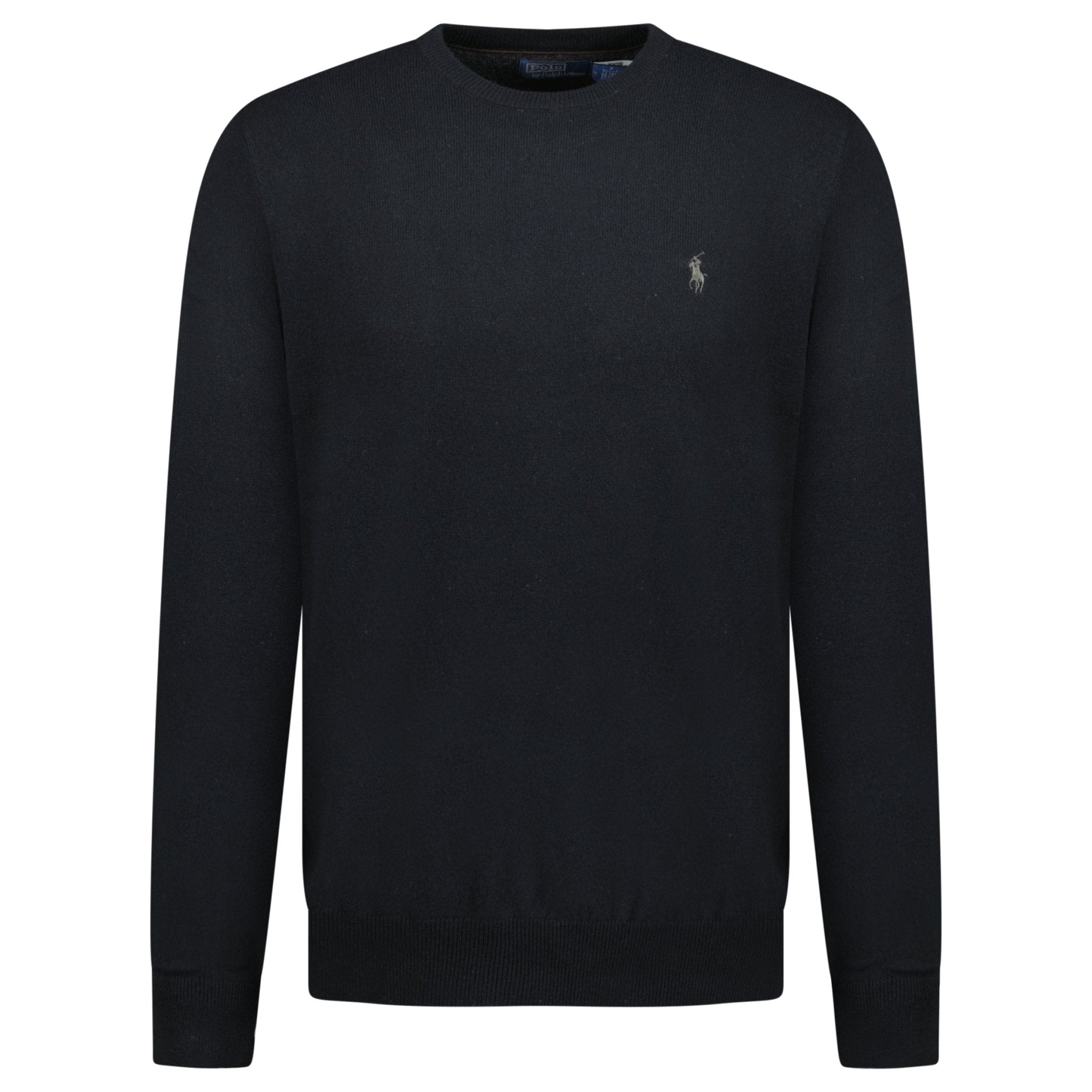 Polo Ralph Lauren Wool Crewneck Jumper Black