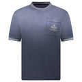 Prada Logo Old Effect T-Shirt in Blue