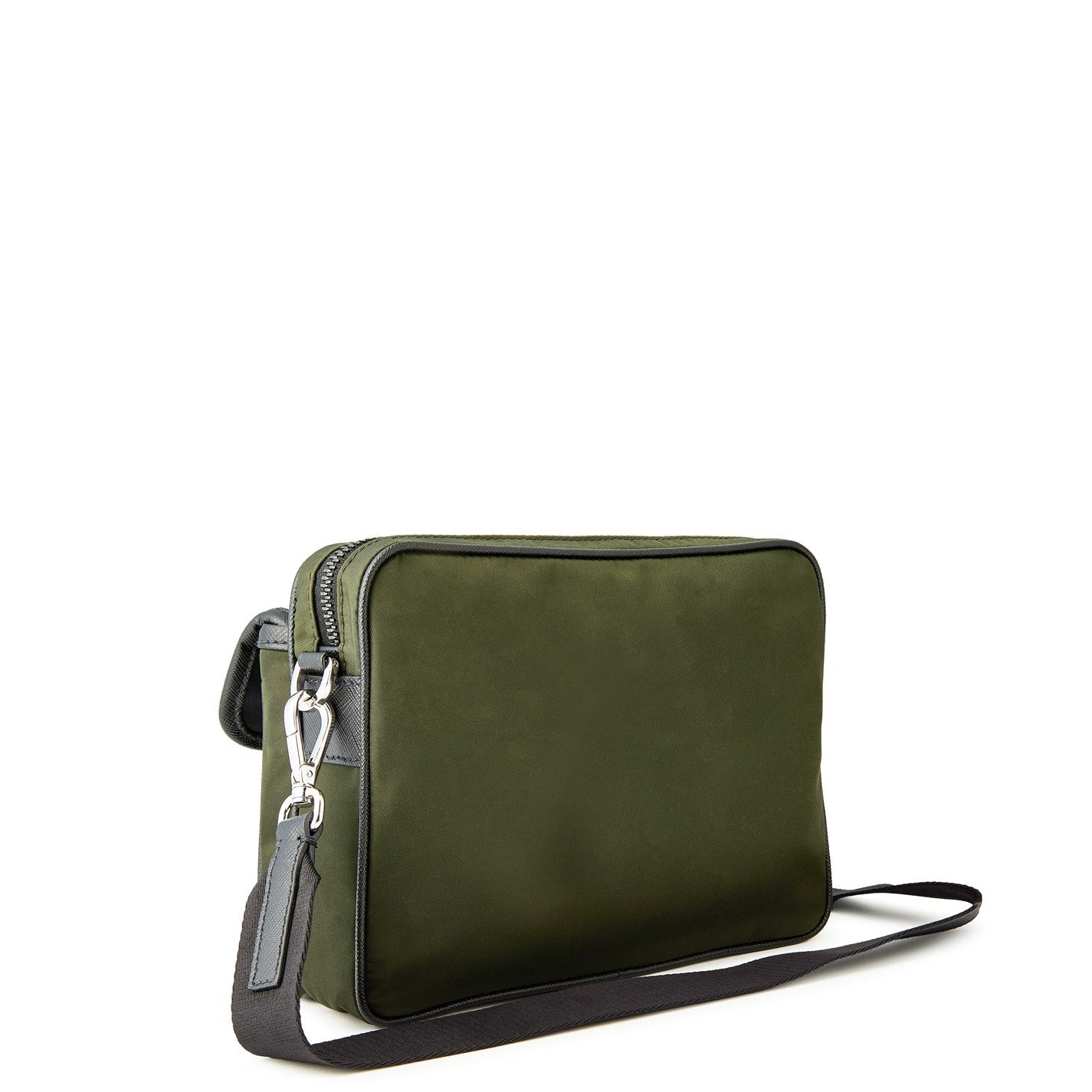 Prada Re-Nylon Crossbody Bag in Military Green