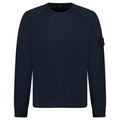 Stone Island Ghost Badge Crewneck Sweatshirt Navy