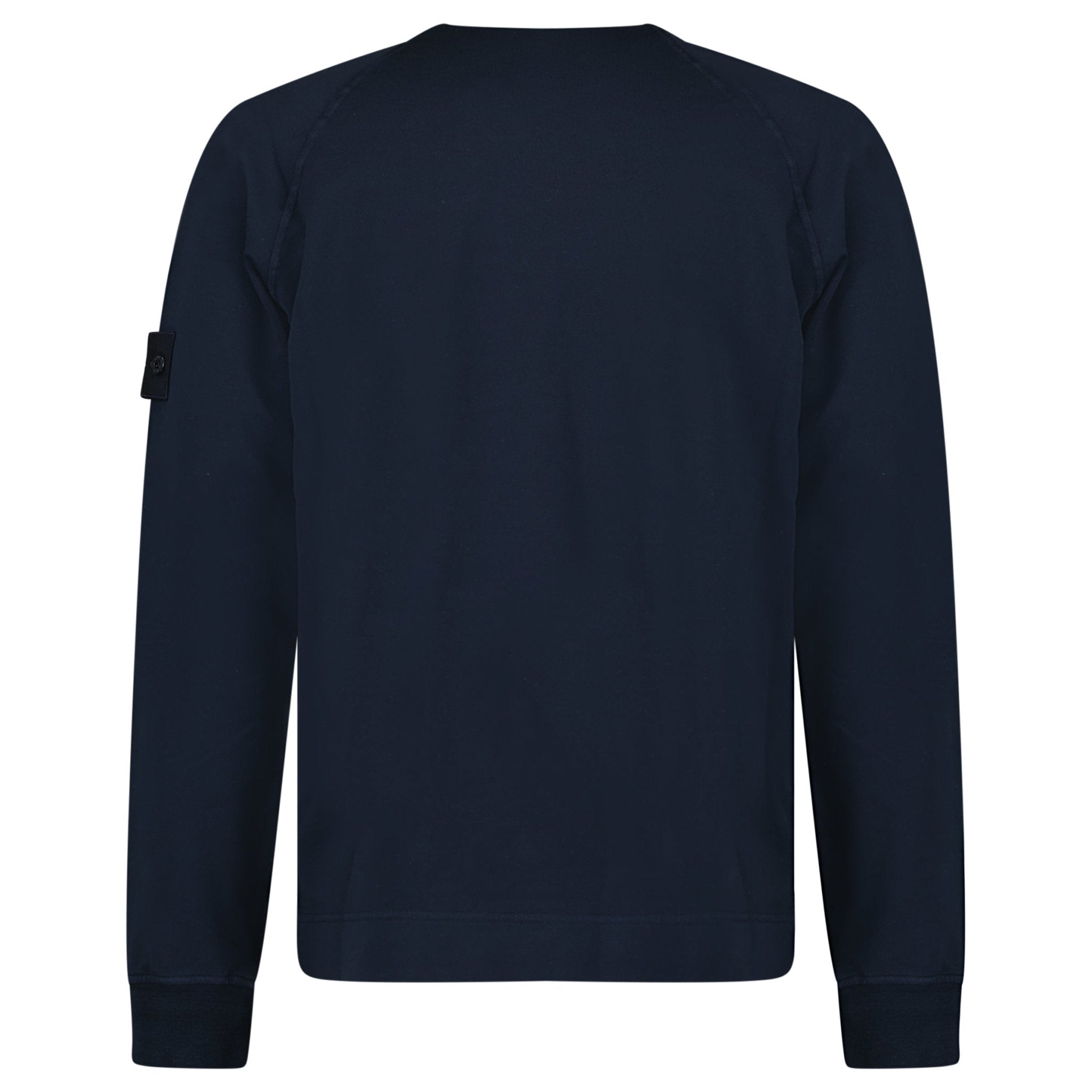 Stone Island Ghost Badge Crewneck Sweatshirt Navy