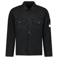 Stone Island Ghost Compass Twill Wool-TC Overshirt Black