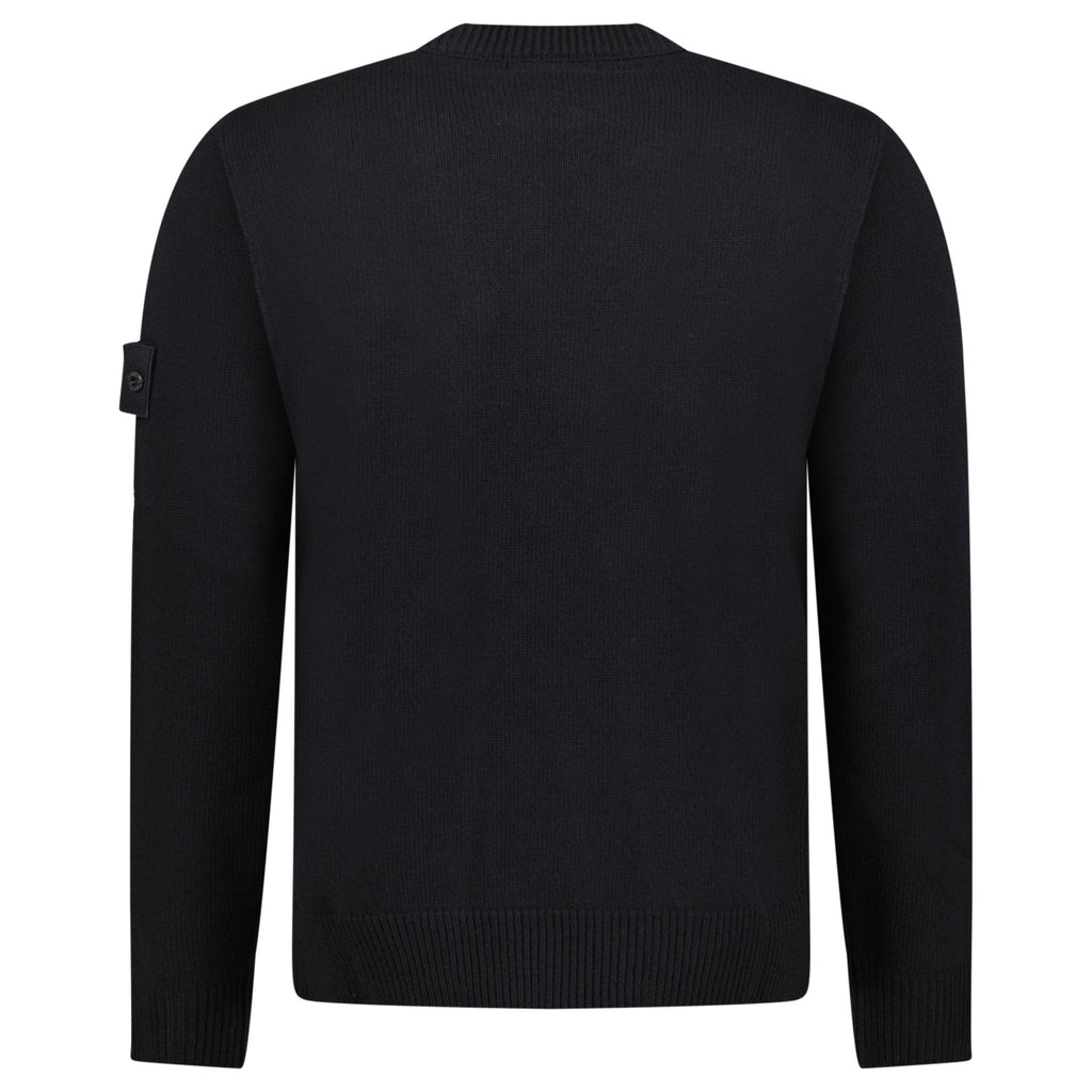Stone Island Ghost Crew Neck Sweatshirt Black
