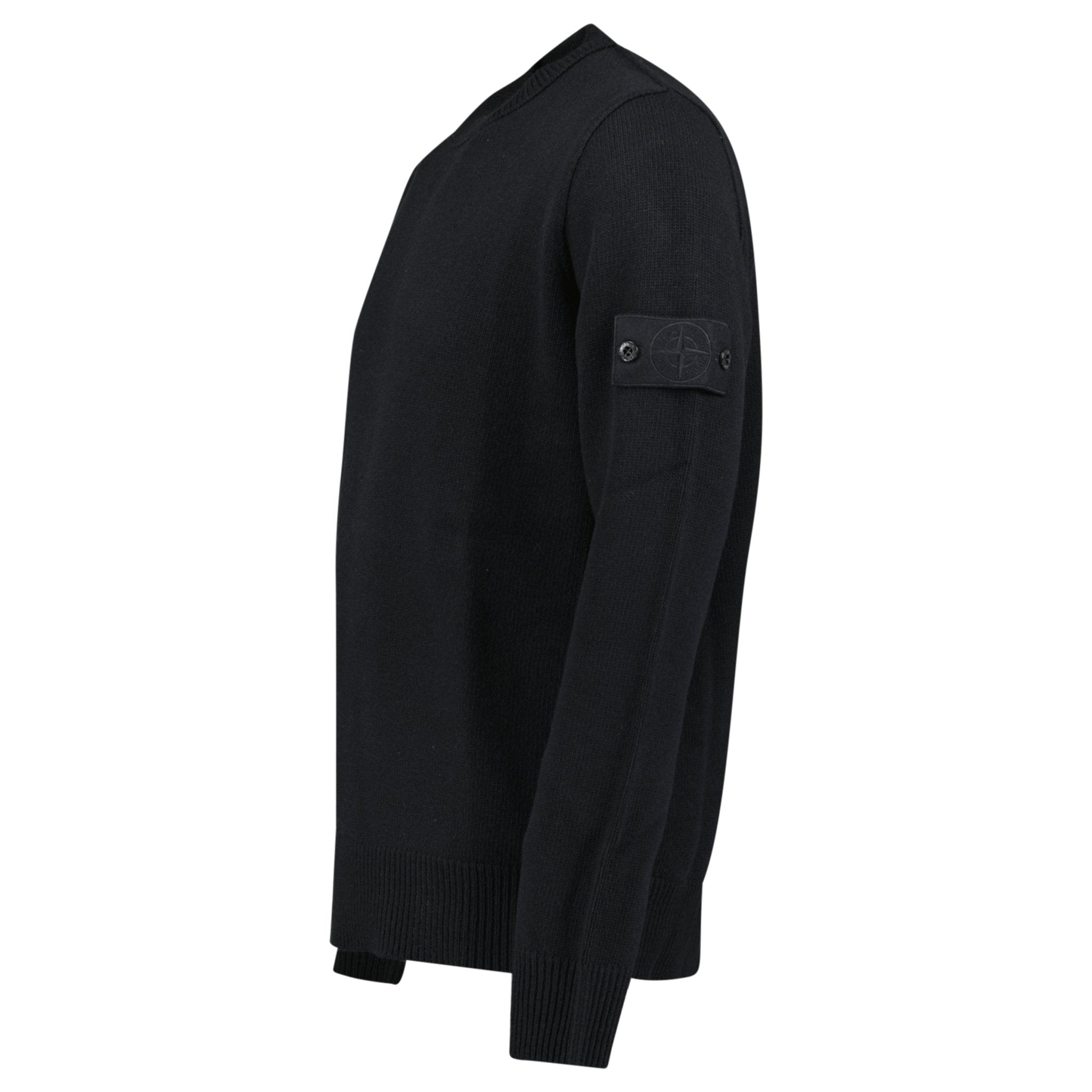 Stone Island Ghost Crew Neck Sweatshirt Black