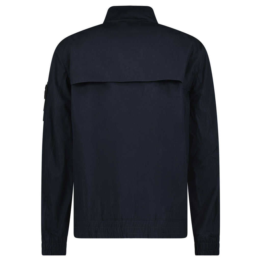 Stone Island Ghost Weatherproof Cotton Canvas Jacket Navy