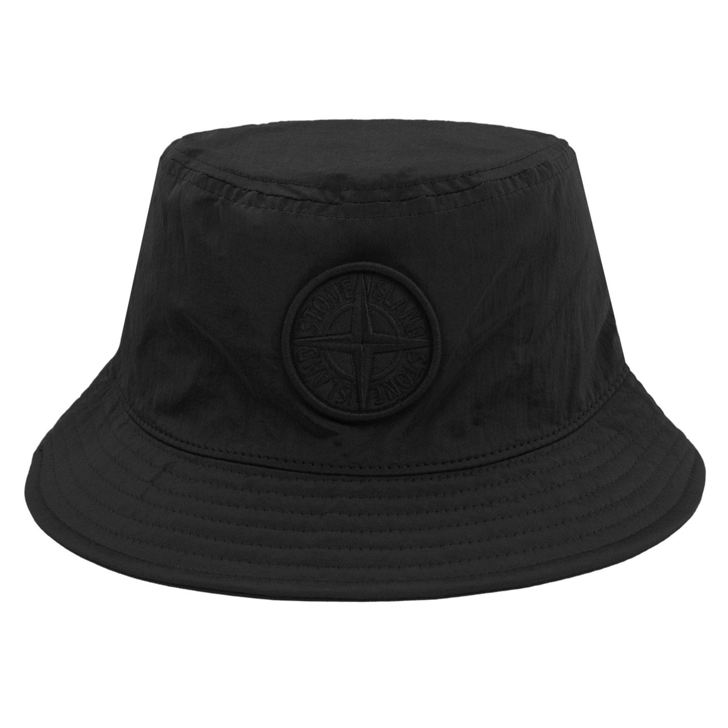 Stone Island Nylon Metal Bucket Cap Black